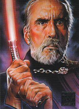 2009 Topps Star Wars Galaxy Series 4 #18 Count Dooku Front