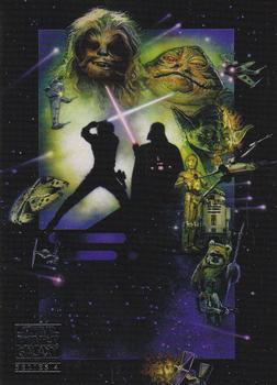 2009 Topps Star Wars Galaxy Series 4 #57 Special Edition Poster: Episode VI Front