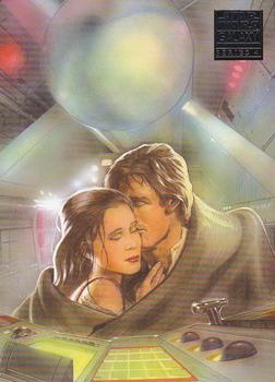2009 Topps Star Wars Galaxy Series 4 #102 Romance in Deep Space Front