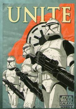 2010 Topps Star Wars Galaxy Series 5 #503 Republic: Unite Front