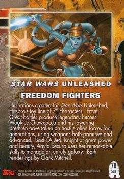 2010 Topps Star Wars Galaxy Series 5 #563 Freedom Fighters Back