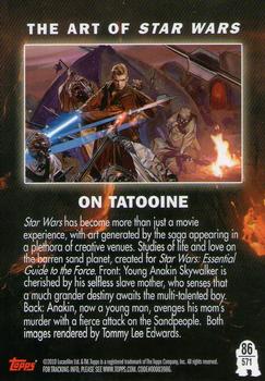 2010 Topps Star Wars Galaxy Series 5 #571 On Tatooine Back