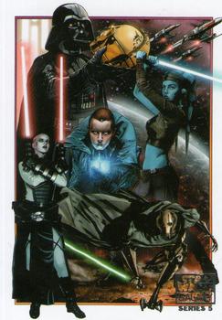 2010 Topps Star Wars Galaxy Series 5 #578 A Universe Expanding Front