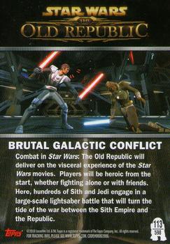 2010 Topps Star Wars Galaxy 5 #598 Brutal Galactic Conflict Back
