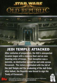 2010 Topps Star Wars Galaxy Series 5 #604 Jedi Temple Attacked Back