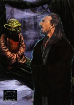2011 Topps Star Wars Galaxy Series 6 #614 Jedi-to-Jedi Chat Front