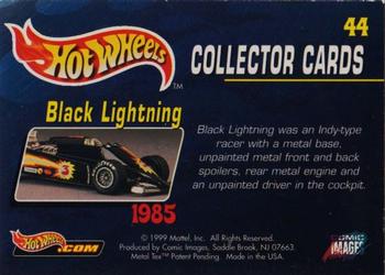 1999 Comic Images Hot Wheels #44 Black Lightning Back