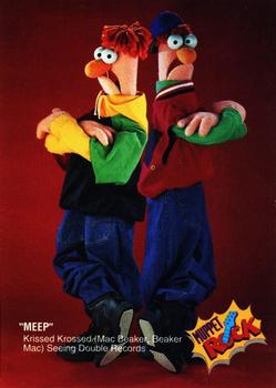 1993 Cardz Muppets #4 Krissed Krossed (Mac Beaker, Beaker Mac) Front