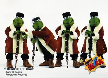 1993 Cardz Muppets #5 Tadz II Toads Front