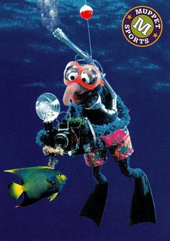 1993 Cardz Muppets #23 Gonzo Takes a Dive! Front