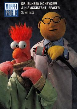 1993 Cardz Muppets #35 Dr. Bunsen Honeydew & His Assistant, Beaker Front