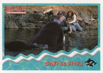 1995 SkyBox Free Willy 2: The Adventure Home #21 Don't be afraid Front