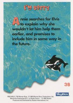 1995 SkyBox Free Willy 2: The Adventure Home #38 I'm sorry Back