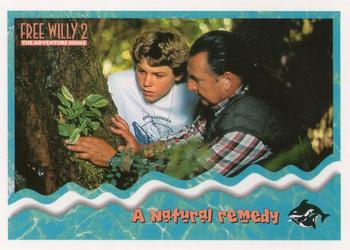 1995 SkyBox Free Willy 2: The Adventure Home #48 A natural remedy Front