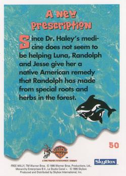 1995 SkyBox Free Willy 2: The Adventure Home #50 A new prescription Back