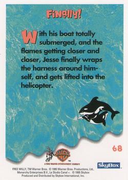 1995 SkyBox Free Willy 2: The Adventure Home #68 Finally! Back