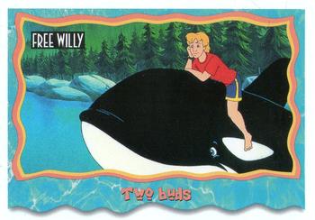 1995 SkyBox Free Willy 2: The Adventure Home #72 Two buds Front