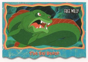 1995 SkyBox Free Willy 2: The Adventure Home #79 The Eel Beast Front