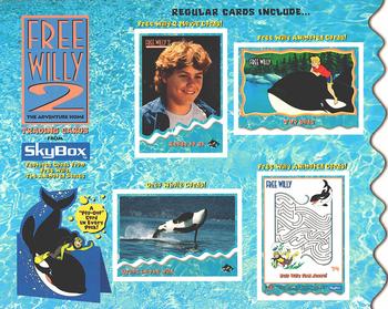 1995 SkyBox Free Willy 2: The Adventure Home #NNO Promo Card Front