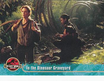 1997 Topps The Lost World: Jurassic Park #29 In the Dinosaur Graveyard Front