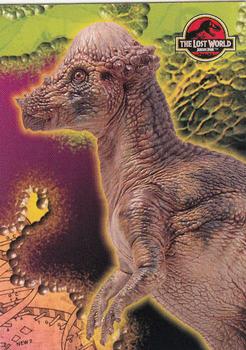 1997 Topps The Lost World: Jurassic Park #65 Pachycephalosaurus Front