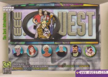 1996 Upper Deck Jonny Quest: The Real Adventures #34 Bandit Front