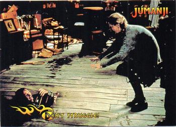 1995 SkyBox Jumanji #64 Don't Struggle! Front