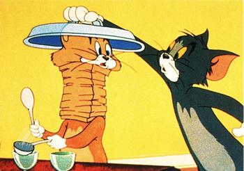 1993 Cardz Tom & Jerry #45 1949-1950 Front