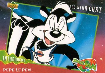 1996 Upper Deck Space Jam #12 Pepe Le Pew Front