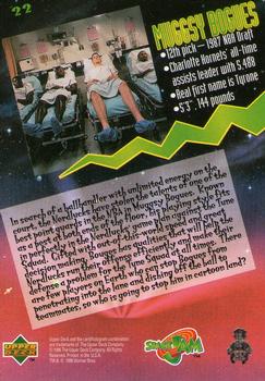 1996 Upper Deck Space Jam #22 Muggsy Bogues Back