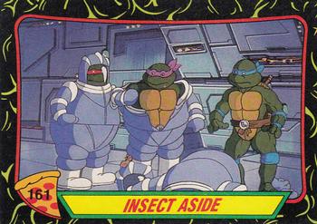 1989 Topps Teenage Mutant Ninja Turtles #161 Insect Aside Front