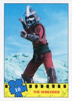 1990 Topps Teenage Mutant Ninja Turtles: The Movie #10 The Shredder Front