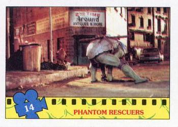 1990 Topps Teenage Mutant Ninja Turtles: The Movie #14 Phantom Rescuers Front