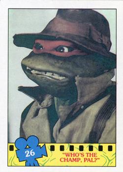 1990 Topps Teenage Mutant Ninja Turtles: The Movie #26 