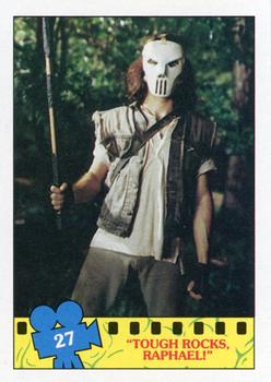 1990 Topps Teenage Mutant Ninja Turtles: The Movie #27 