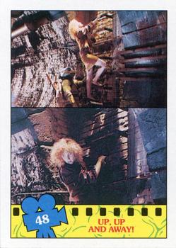 1990 Topps Teenage Mutant Ninja Turtles: The Movie #48 Up, Up and Away! Front
