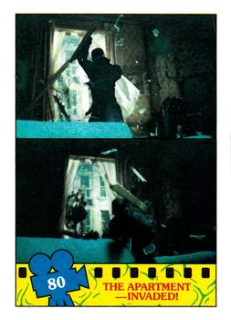 1990 Topps Teenage Mutant Ninja Turtles: The Movie #80 The Apartment -- Invaded! Front