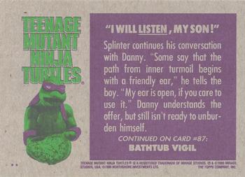 1990 Topps Teenage Mutant Ninja Turtles: The Movie #86 