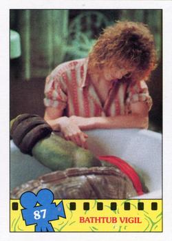 1990 Topps Teenage Mutant Ninja Turtles: The Movie #87 Bathtub Vigil Front
