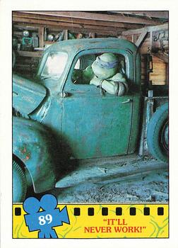 1990 Topps Teenage Mutant Ninja Turtles: The Movie #89 