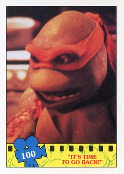 1990 Topps Teenage Mutant Ninja Turtles: The Movie #100 