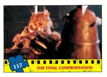 1990 Topps Teenage Mutant Ninja Turtles: The Movie #117 The Final Confrontation Front