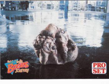 1991 Pro Set Bill & Ted's Most Atypical Movie Cards #80 Station! The Stations begin running toward each other Front