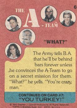 1983 Topps The A-Team #6 