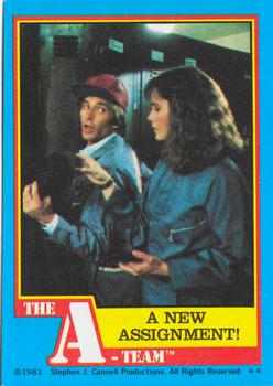 1983 Topps The A-Team #13 A New Assignment! Front