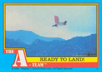 1983 Topps The A-Team #43 Ready to Land! Front