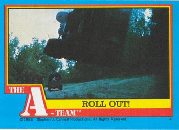 1983 Topps The A-Team #53 Roll Out! Front