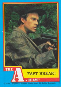 1983 Topps The A-Team #56 Fast Break! Front