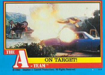1983 Topps The A-Team #58 On Target! Front
