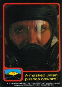 1978 Topps Close Encounters of the Third Kind #33 A masked Jillian pushes onward! Front